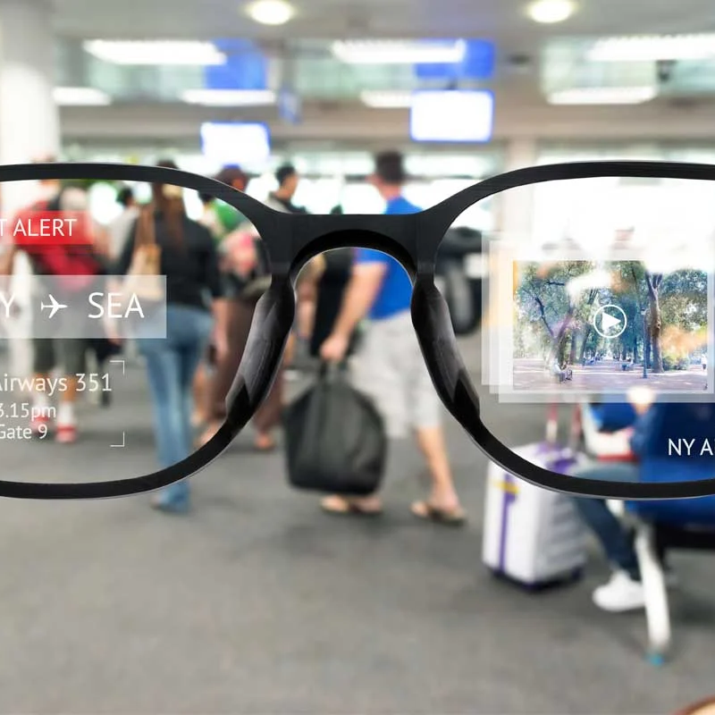 Smart glasses met AR