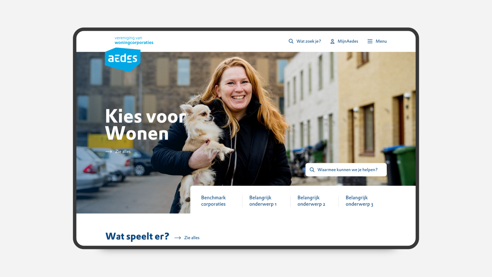 Aedes, vereniging van woningcorporaties