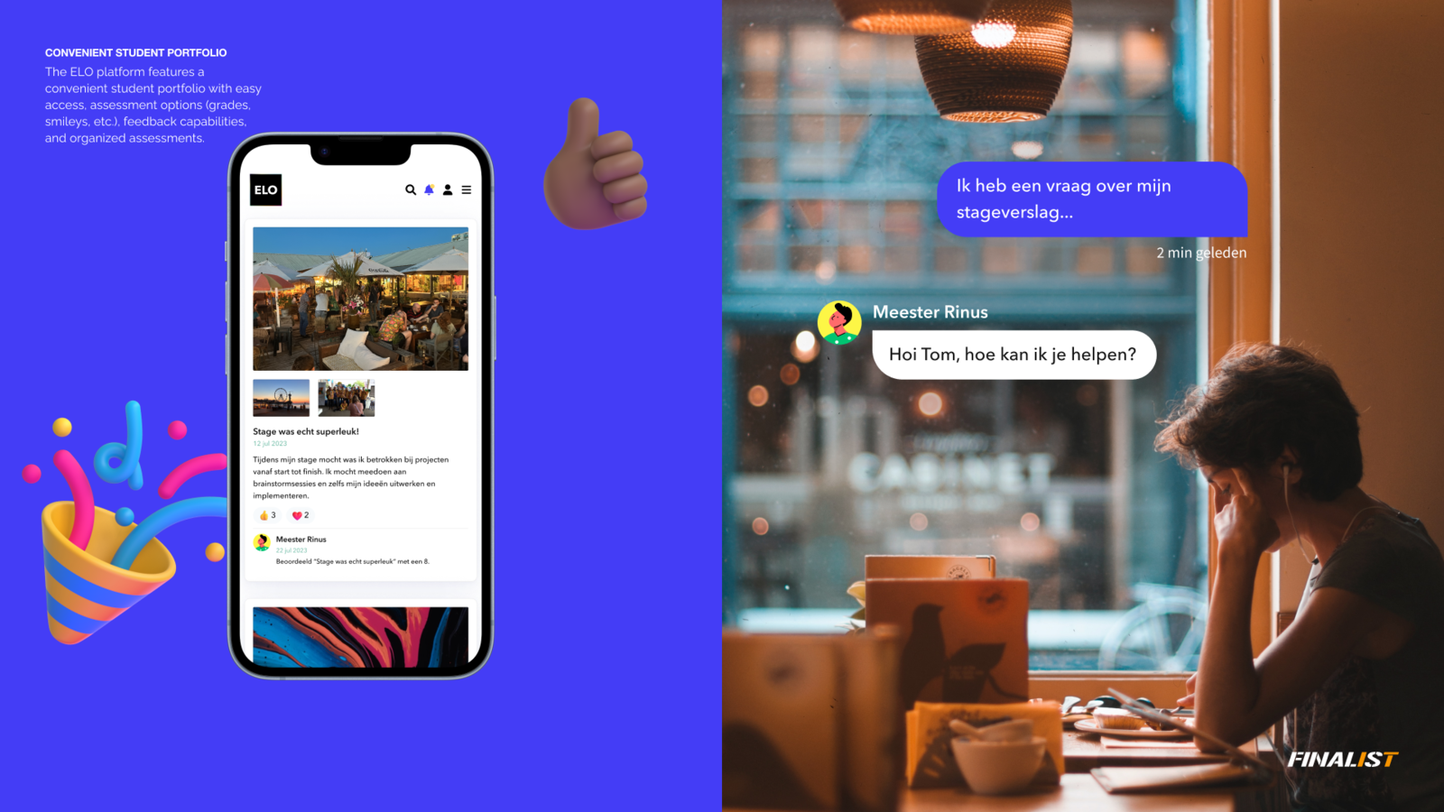 ELO voor 2 uitgeverijen van digitaal lesmateriaal