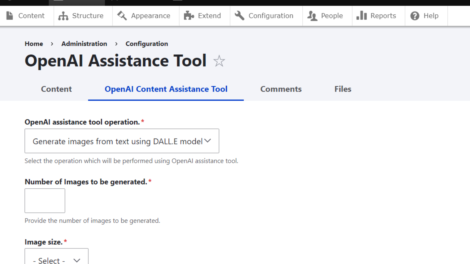Open assistance tool