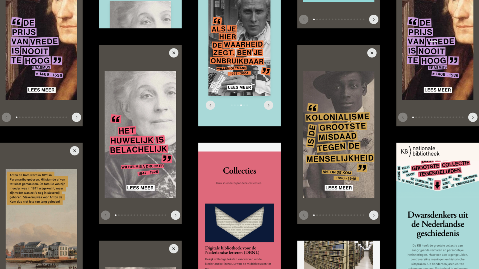 tegengeluiden mobiele schermen