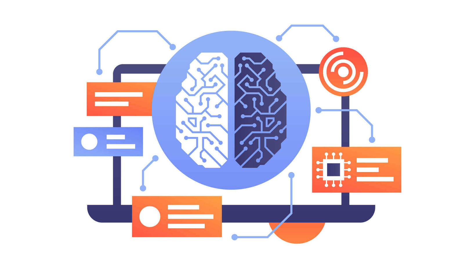 Illustratie machine learning