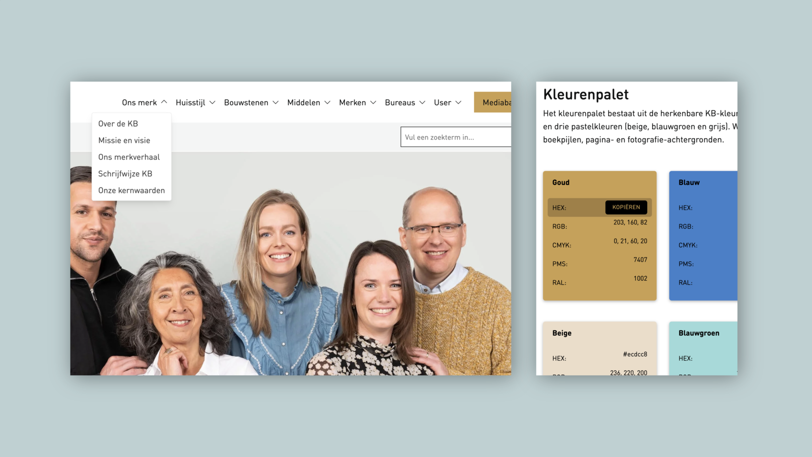 Brandportal van de KB